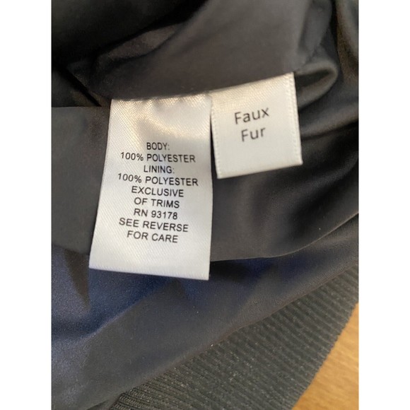 Truth By Republic Textured Faux Fur Gray Boxy Pullover Sweater Women Size XS - Picture 6 of 10